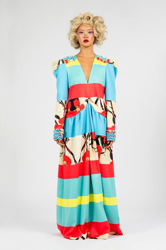 Saint Stella M Shines Of The Sun Dress: Poppy Stripe